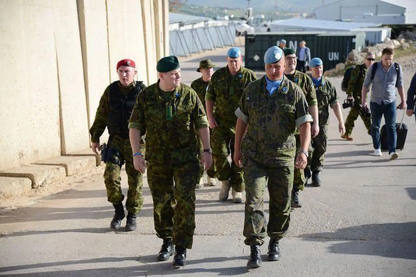 Kaitseväe juhataja Liibanonis.