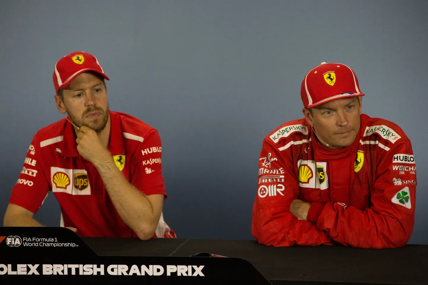 Sebastian Vettel ja Kimi Raikkonen