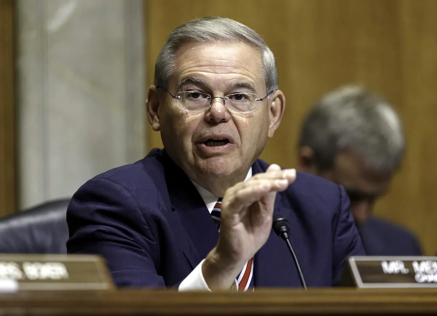 USA senati välisasjade komitee esimees senaator Robert Menendez.