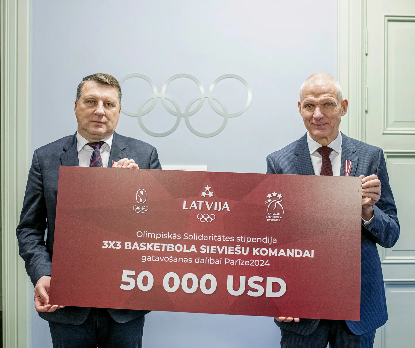 Raimonds Vējonis un Žoržs Tikmers