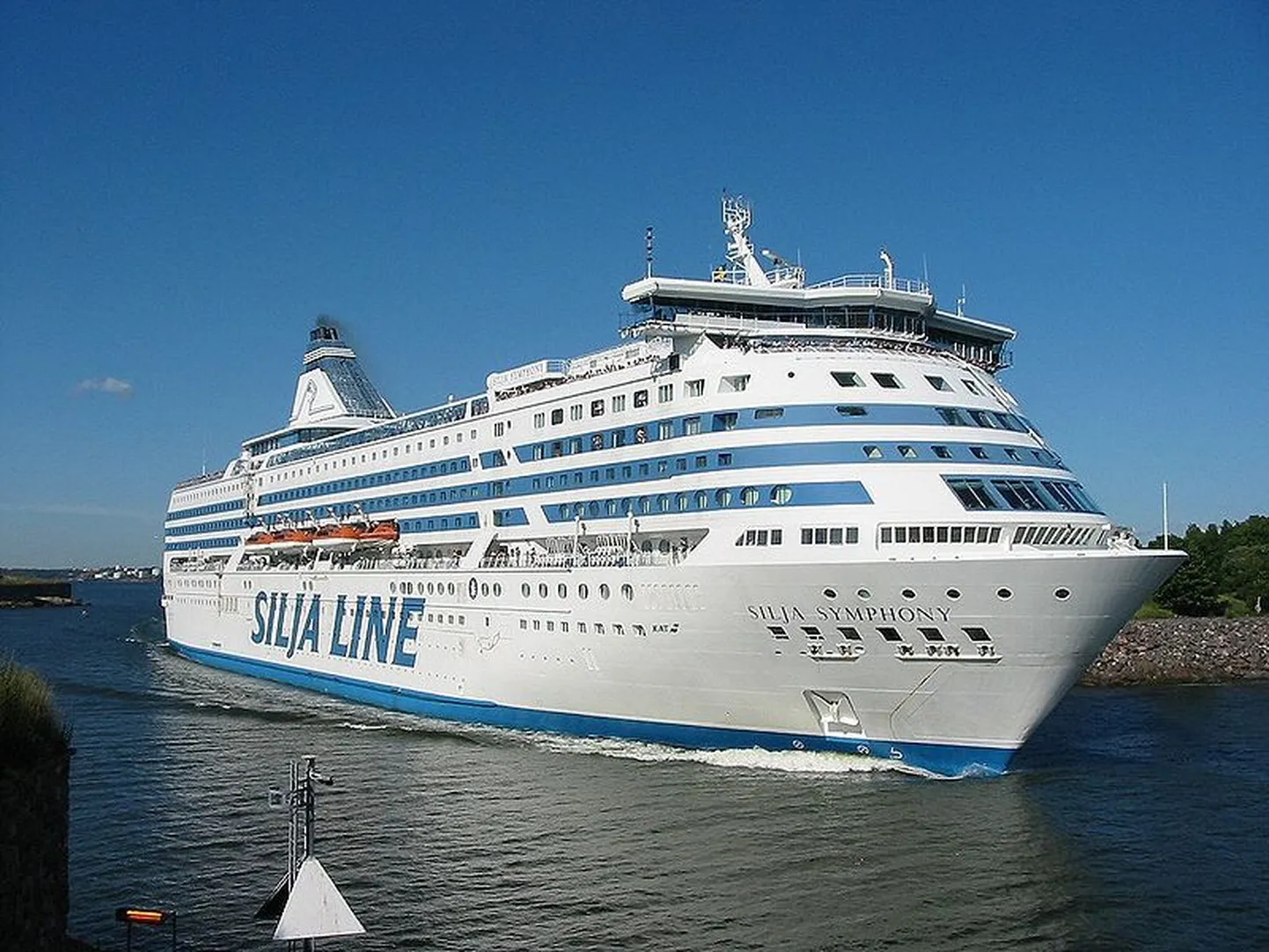 Parvlaev Silja Symphony.