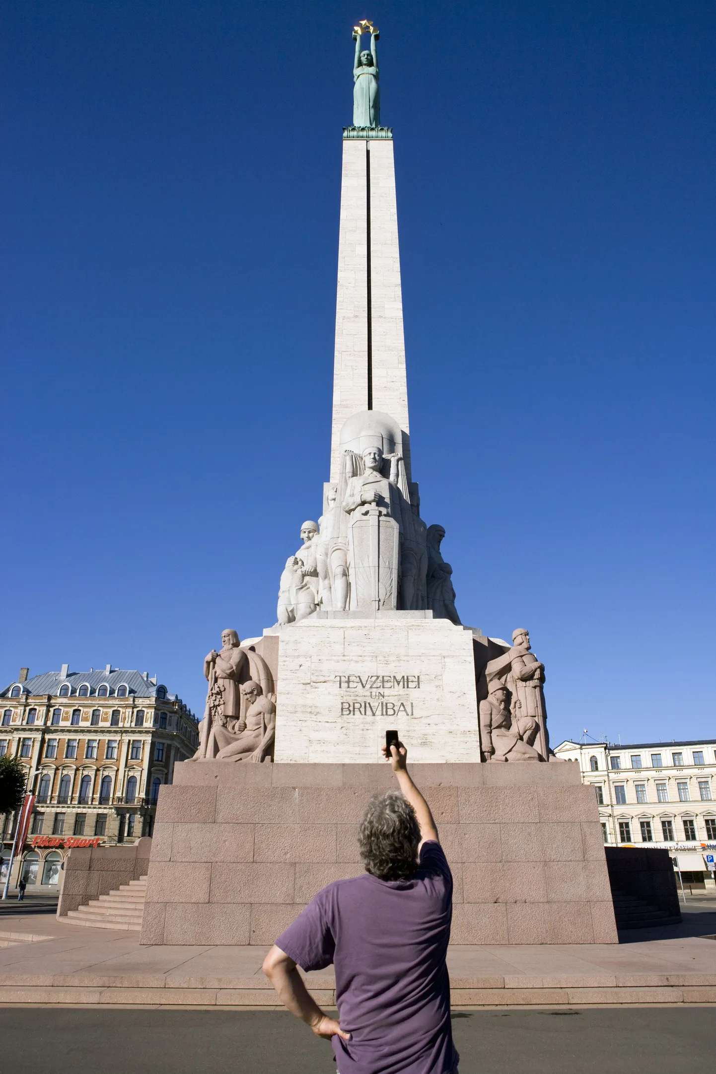 Riia vabadussammas.
