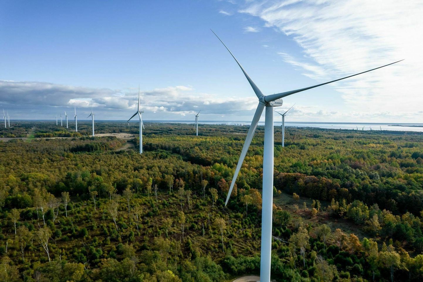 Otsaga Eesti piiri lähedale võib Valmiera-Valka tuulepargis kerkida maksimaalselt kuni 60 tuulikut. Foto on illustreeriv.