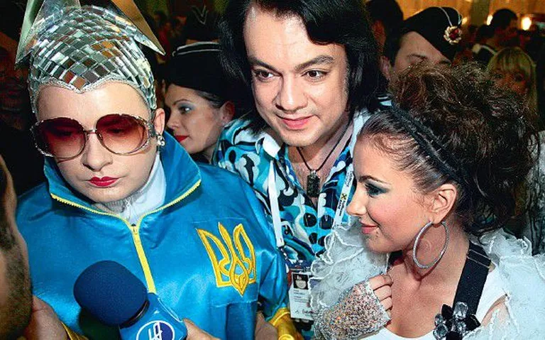 Верка Сердючка и Филипп Киркоров.