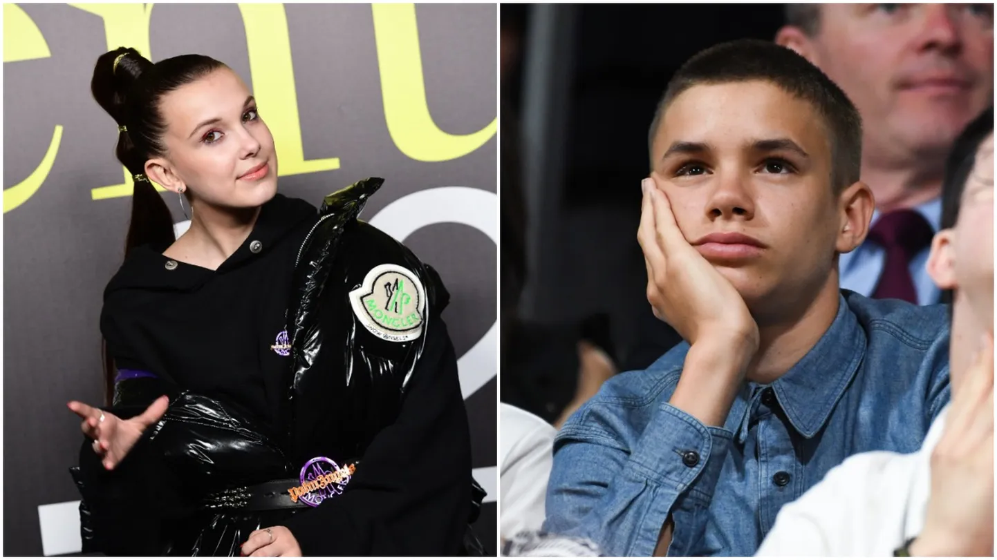 Uus kuum paar: Millie Bobby Brown ja Romeo Beckham.