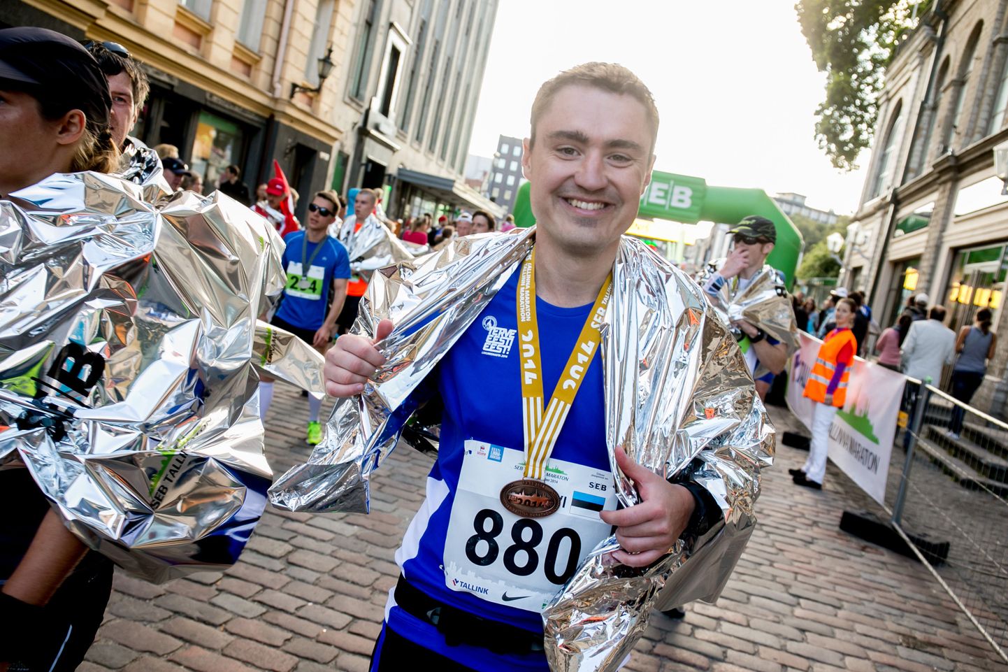 Peaminister Taavi Rõivas lõpetas täna täispika maratoni 1023. kohaga.