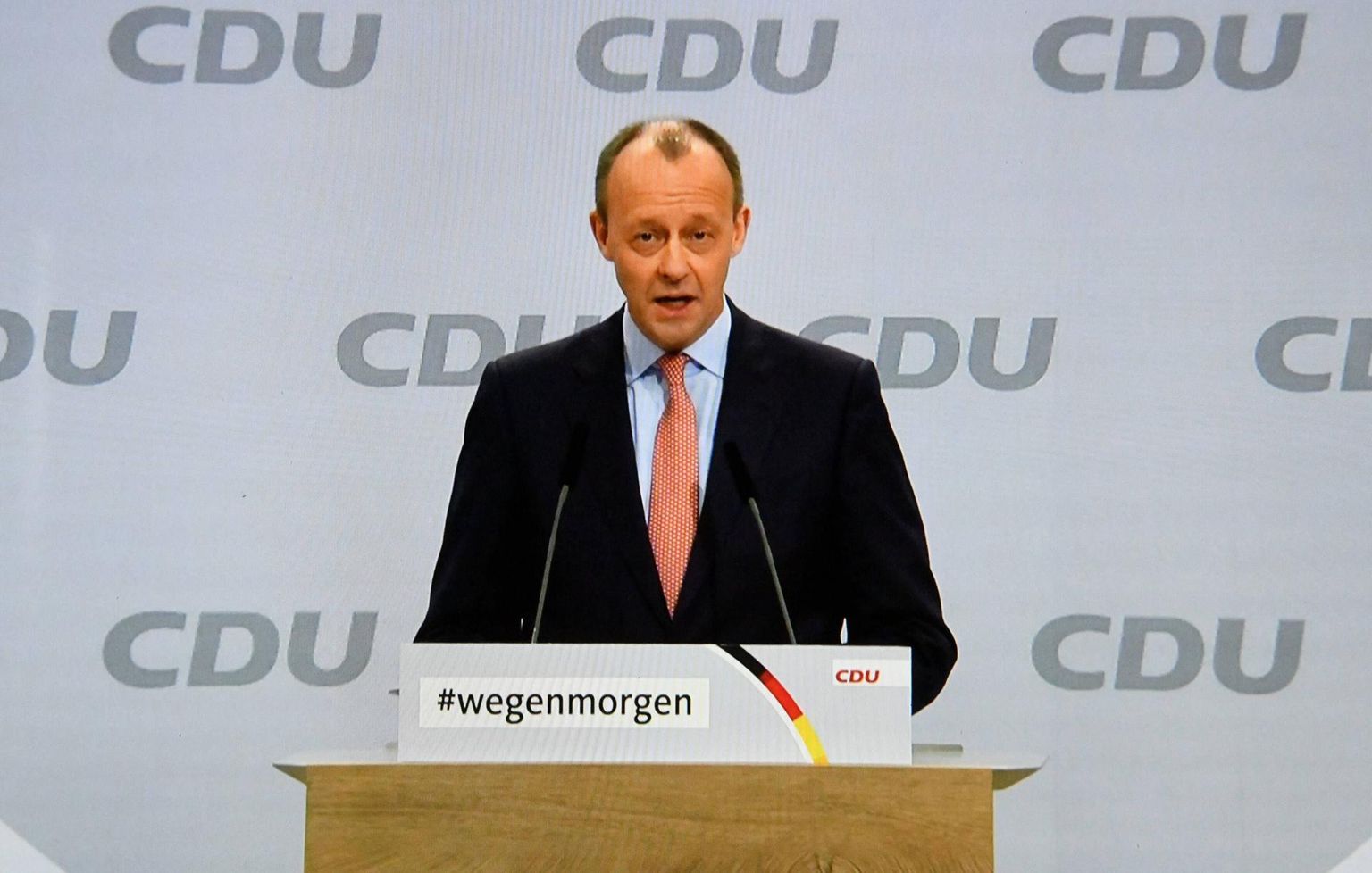 CDU poliitik Friedrich Merz. 
