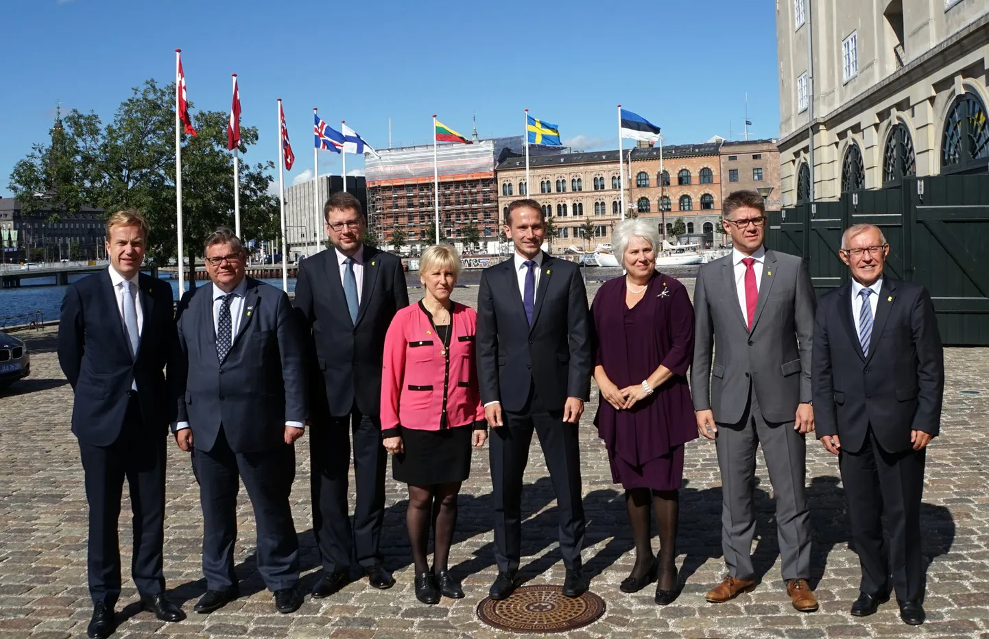 Põhjamaade ja Balti riikide välisministrid Kopenhaagenis
