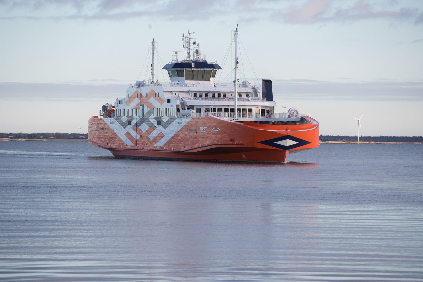 Kuressaare, EESTI 28NOV18
Fotol parvlaev Piret
Ferries to Estonian islands.
tl/Foto Tairo Lutter/EESTI MEEDIA