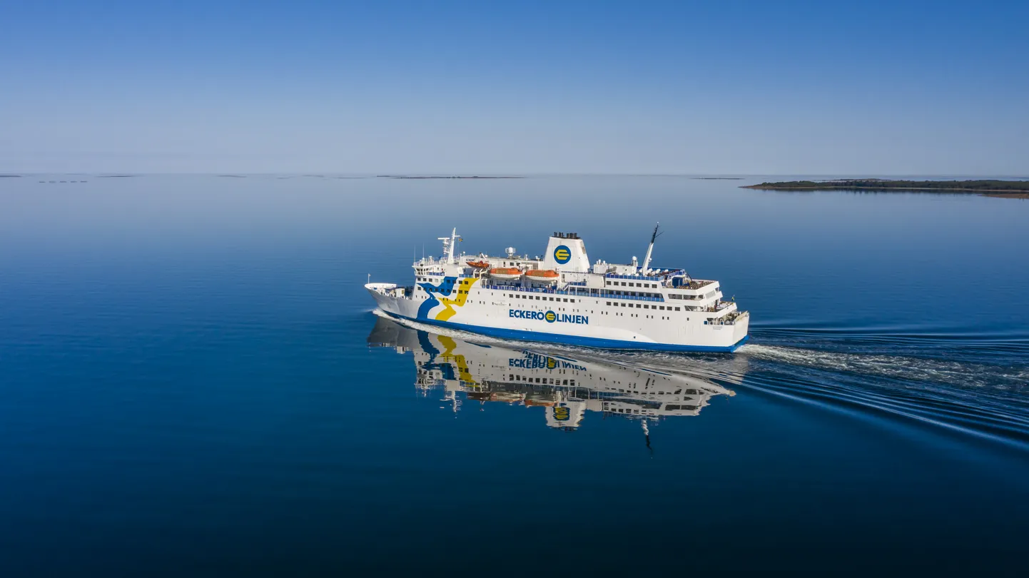 Laev MS Eckerö, mille pardal õnnetus juhtus.