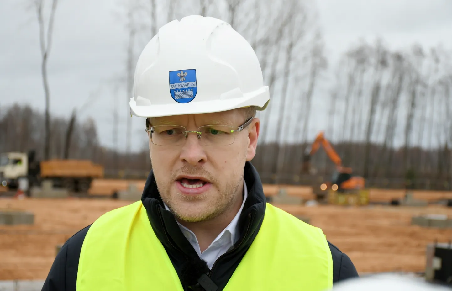 Daugavpils domes priekšsēdētājs Andrejs Elksniņš.