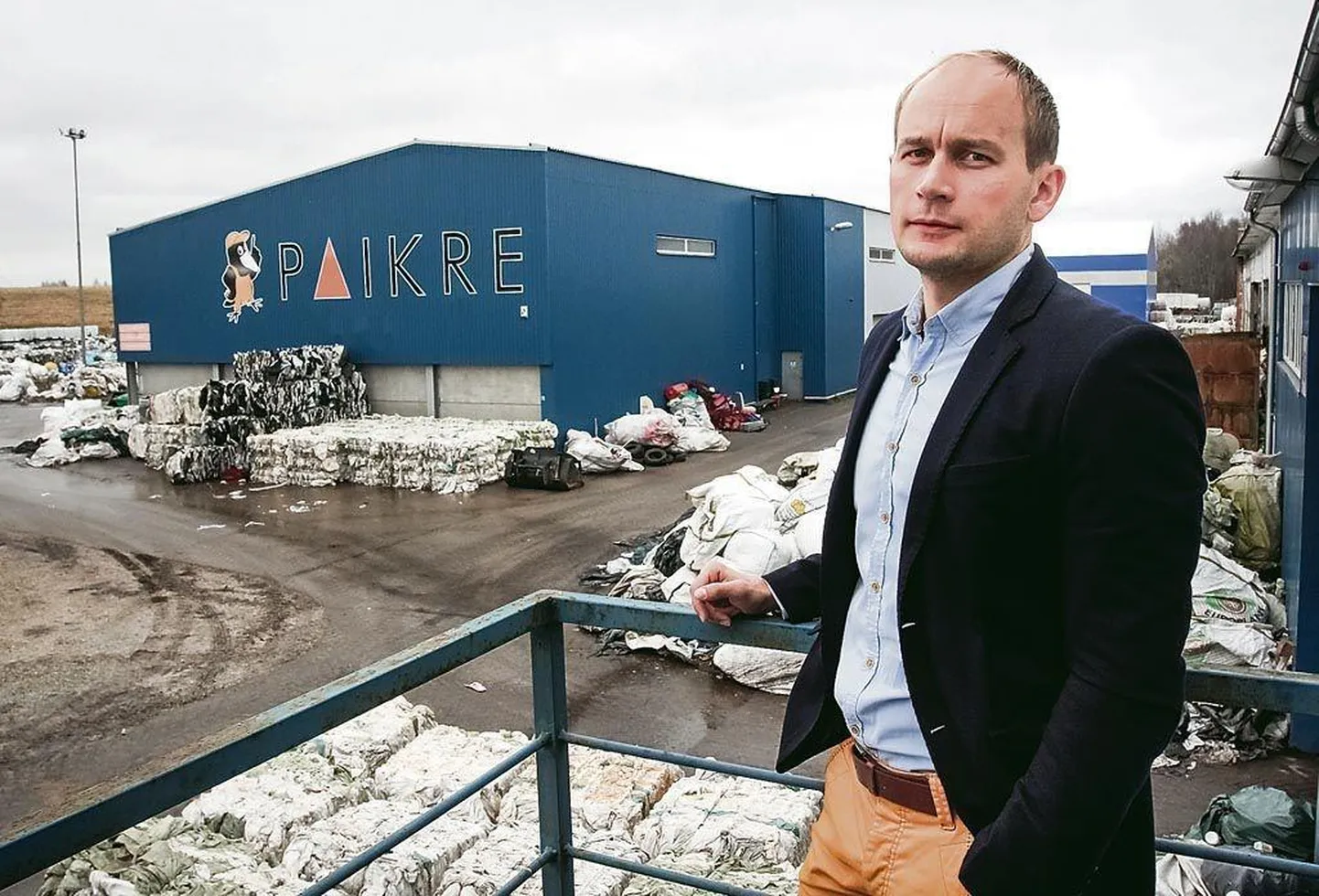 OÜ Paikre endine juhataja Kristo Rossman.