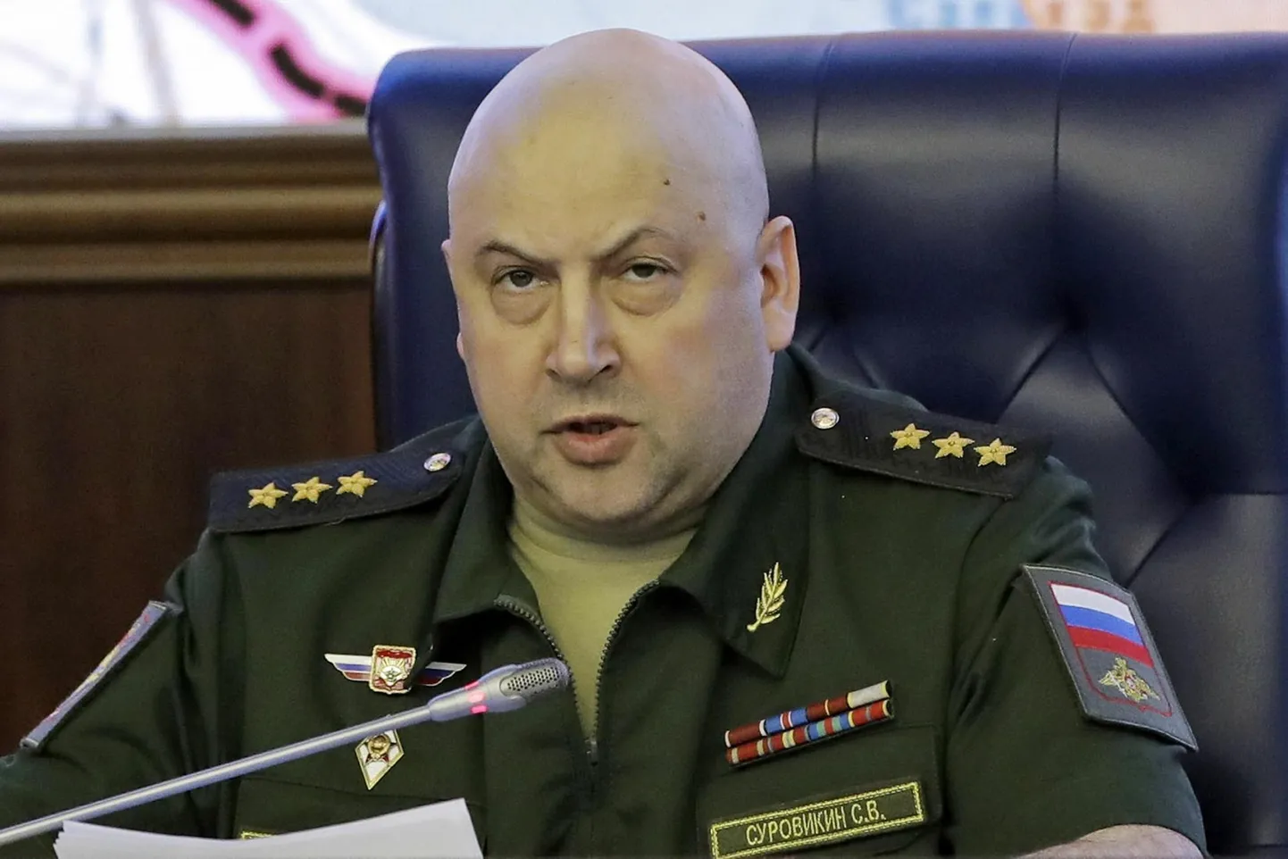 Vene armeekindral Sergei Surovikin. 