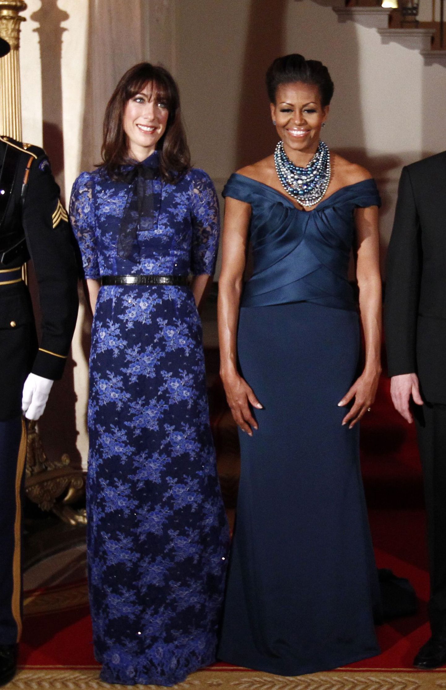 Michelle Obama ja Samantha Cameron