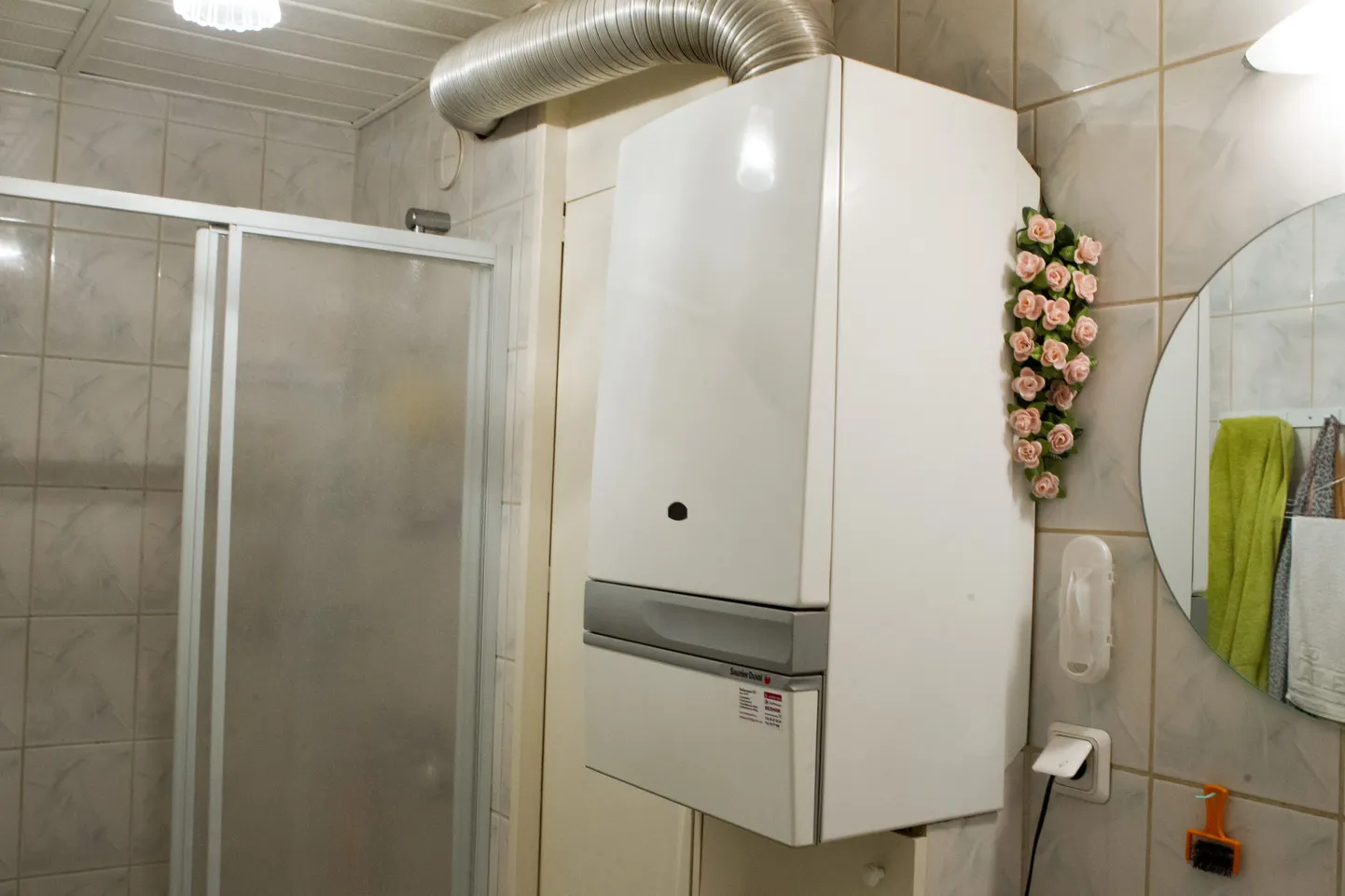 Vannitoa gaasiboiler.