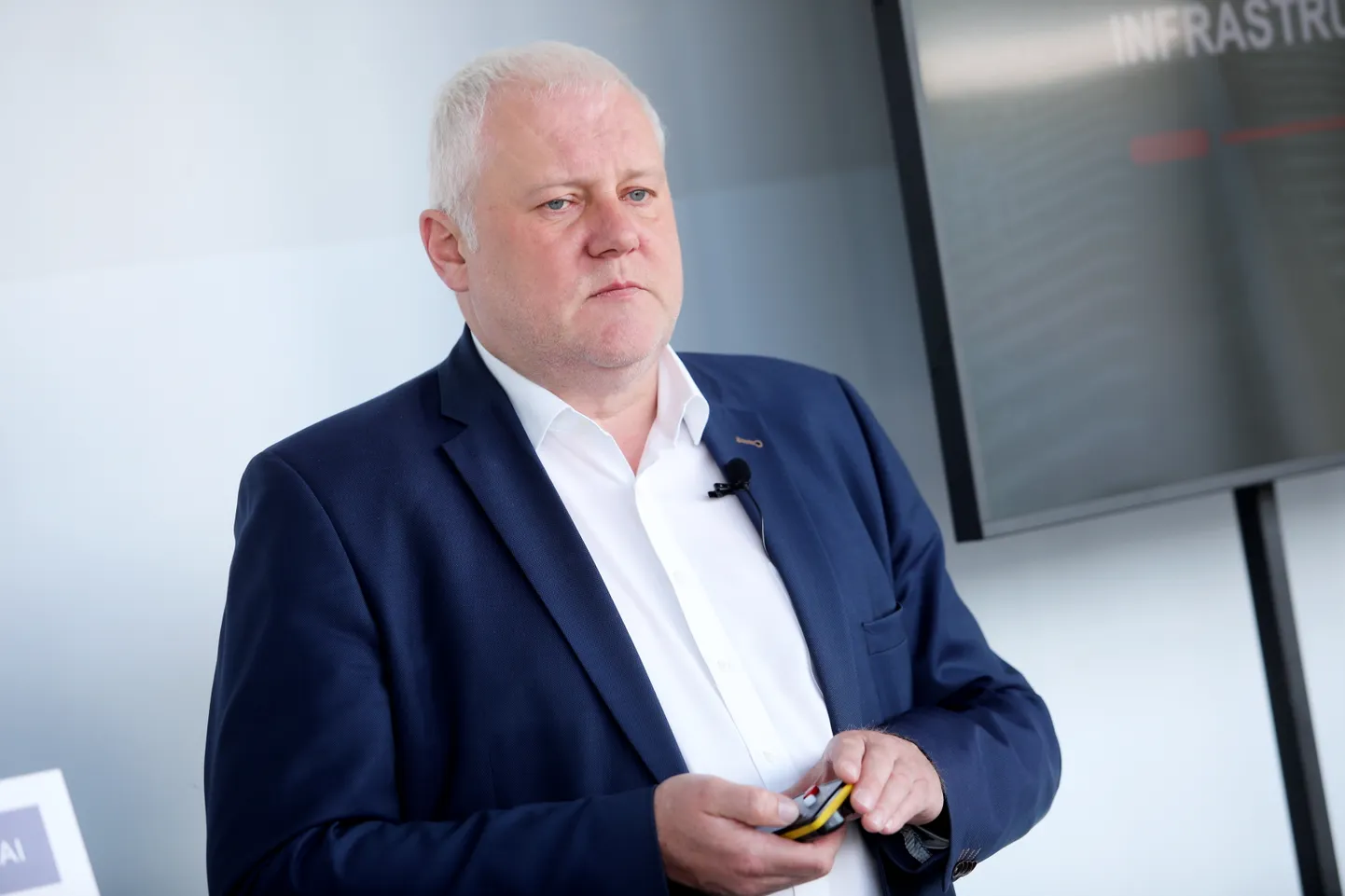 Läti Raudtee ametist vabastatud juhatuse esimees Māris Kleinbergs.
