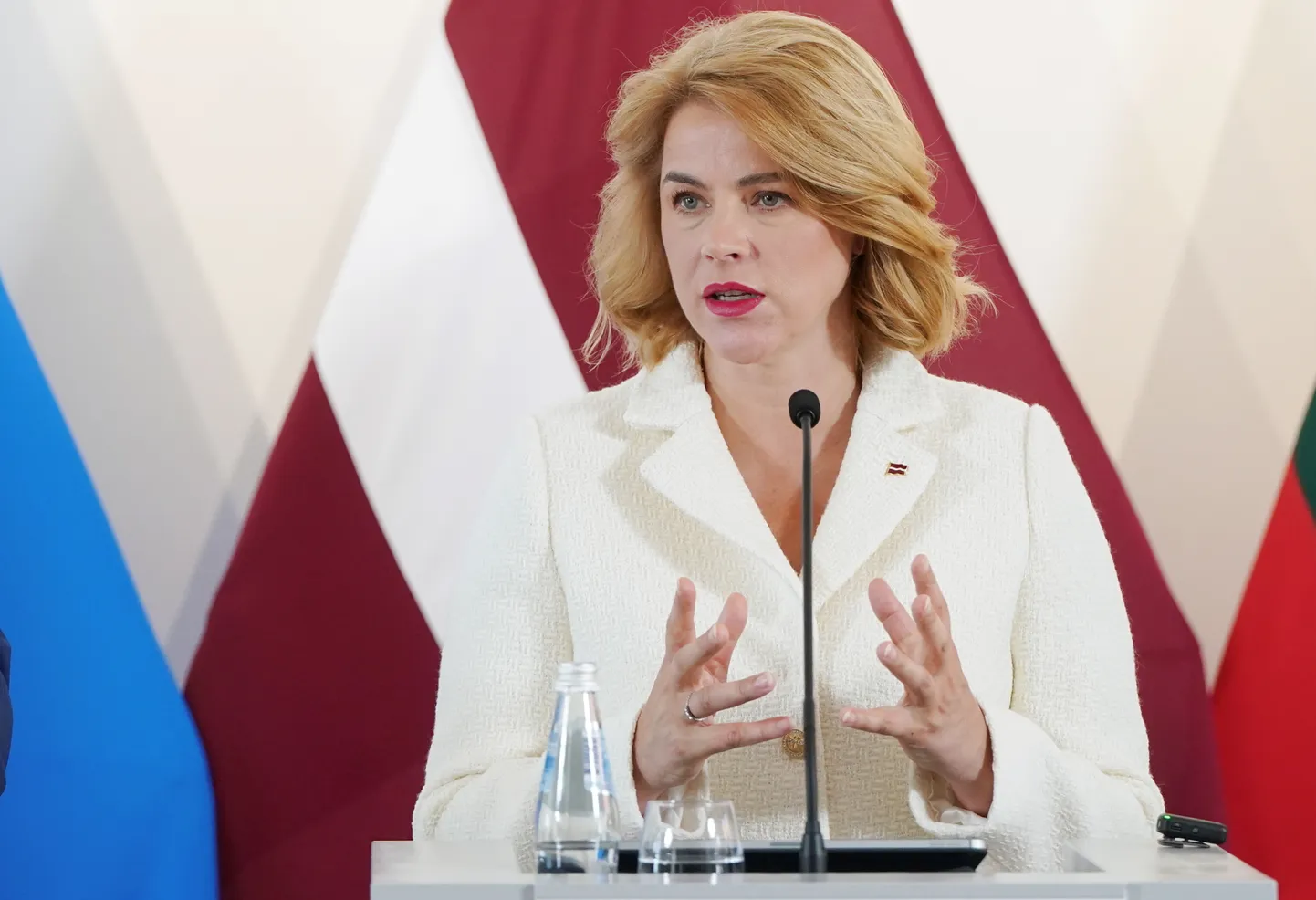 Ministru prezidente Evika Siliņa.