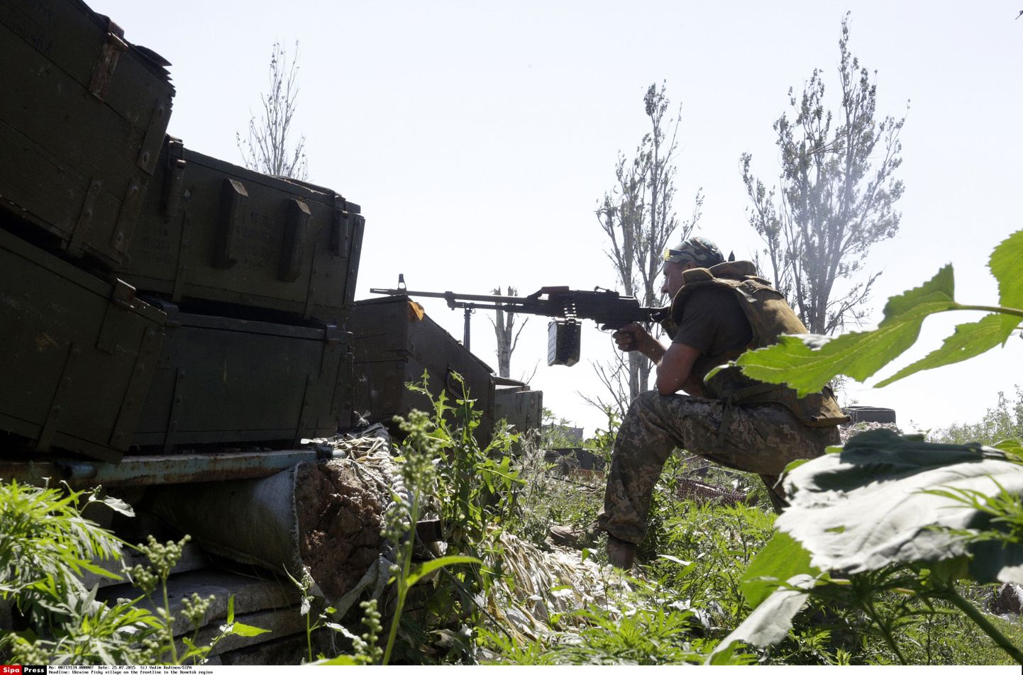 Ukraina sõdur Donetskis.