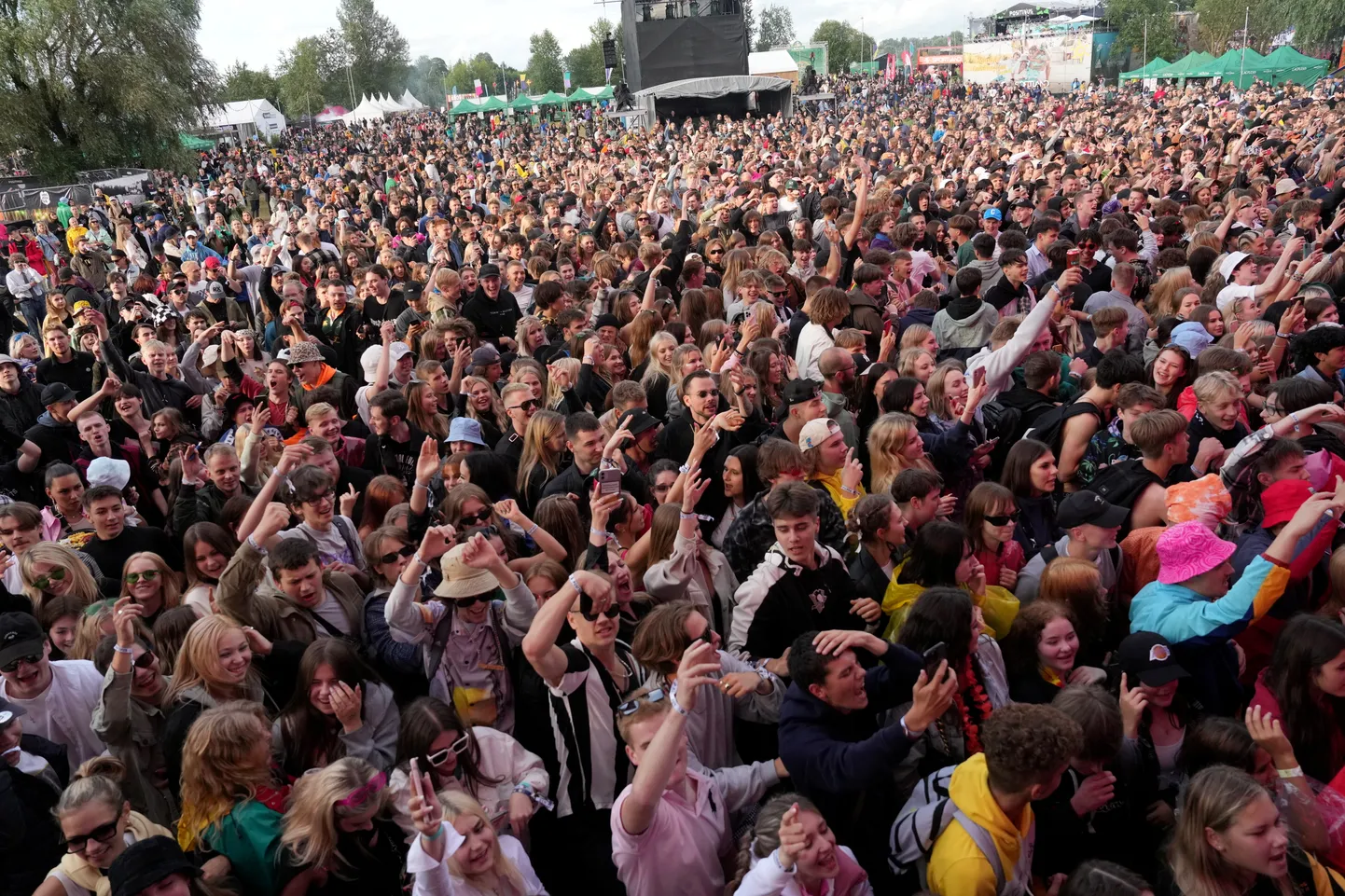 Фестиваль Positivus на Луцавсале