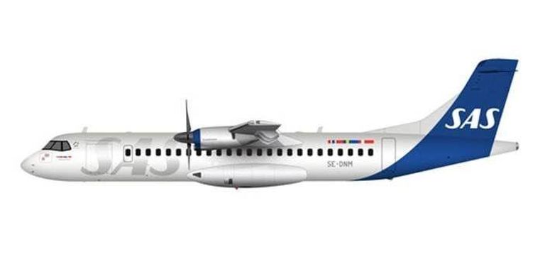 SASi 70kohaline turbopropellerlennuk ATR-72 hakkab sel suvel Pärnu ja Stockholmi vahel lendama.