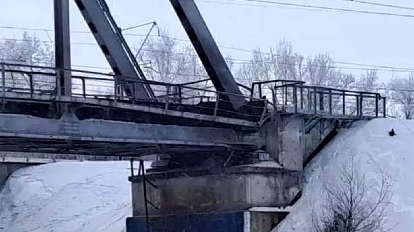 Взрыв в Самарской области РФ: поврежден ж/д мост