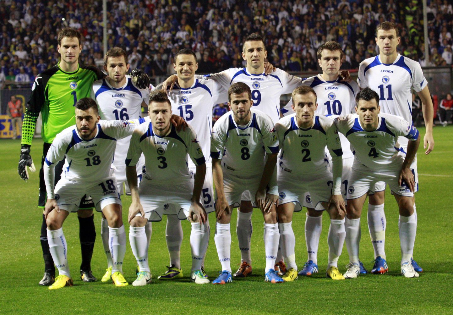 Bosnia ja Hertsegoviina jalgpallikoondis.