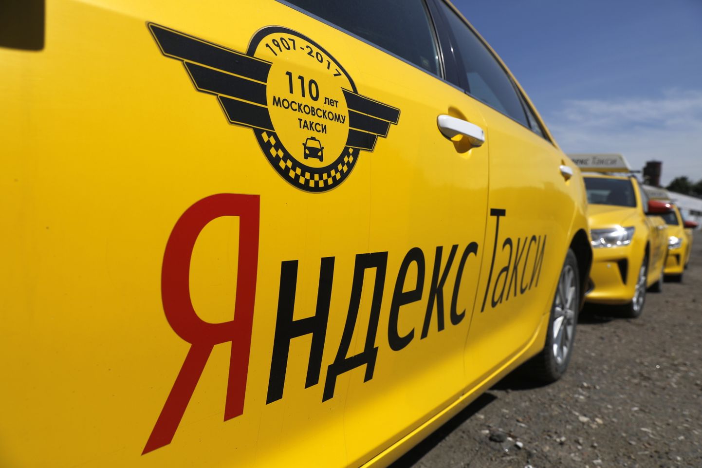 Yandexi taksod Moskvas.