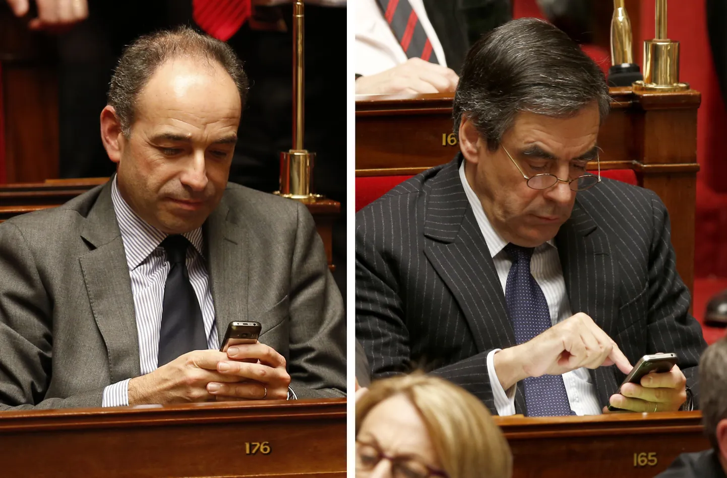 UMPi endine peasekretär Jean-François Copé ja Prantsusmaa endine peaminister François Fillon.