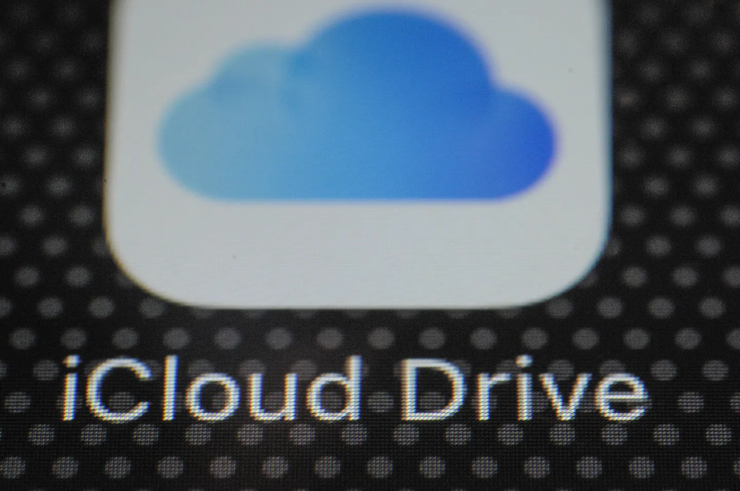 iCloud. Apple pilveteenus.