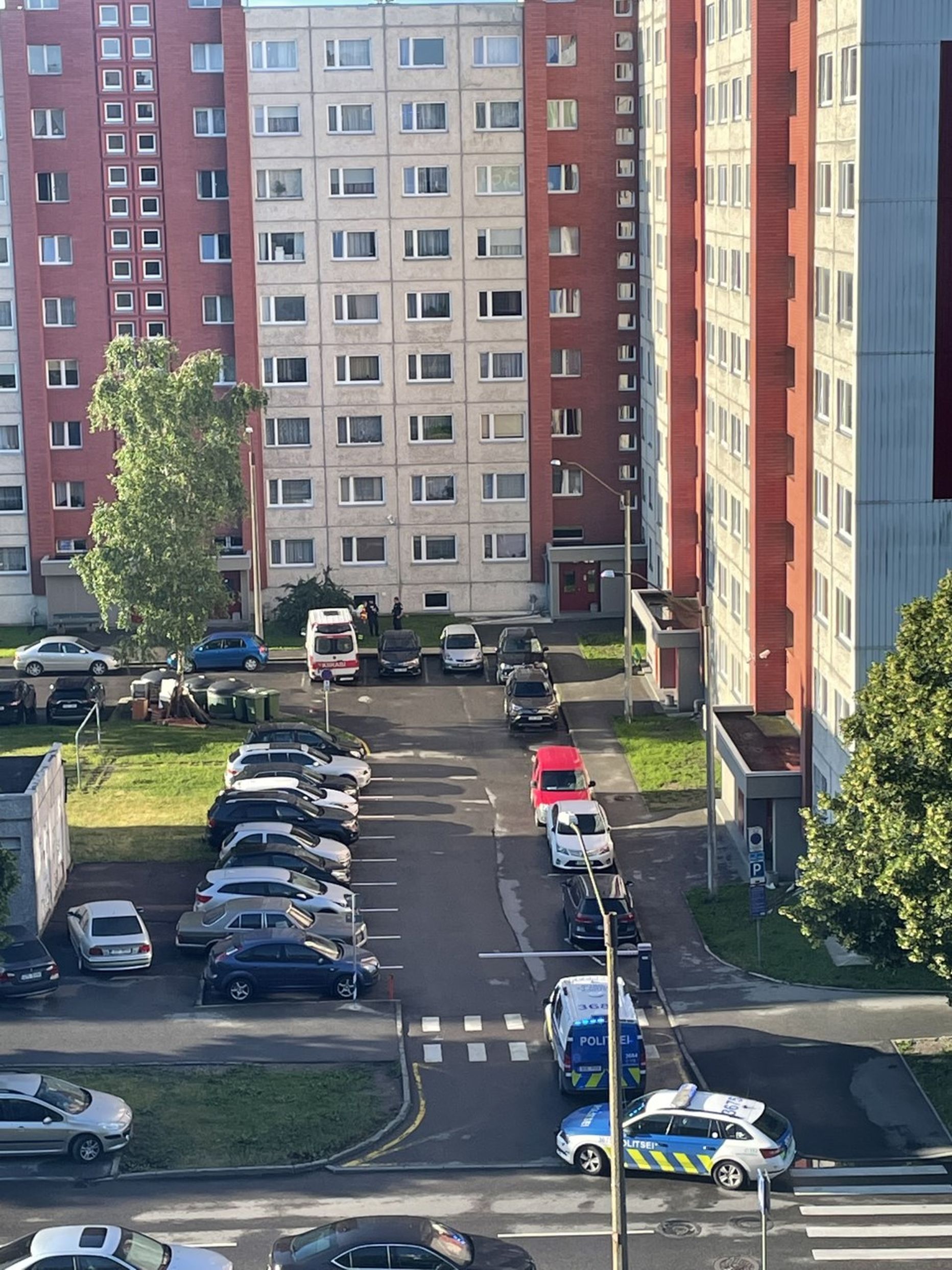 Утром к дому на Ляэнемере-теэ, 2 прибыла полиция и скорая помощь.