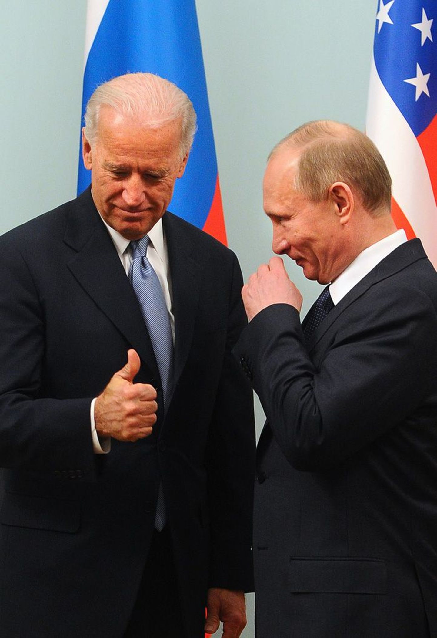 Ühendriikide asepresident Joe Biden ja Venemaa peaminister Vladimir Putin kohtusid eile  Moskvas.