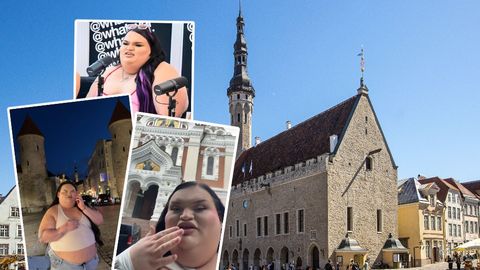 VIDEOD ⟩ «Ma vist leidsin Dracula lossi.» Miljonitele tuttav TikToki staar avastas Tallinna vanalinna