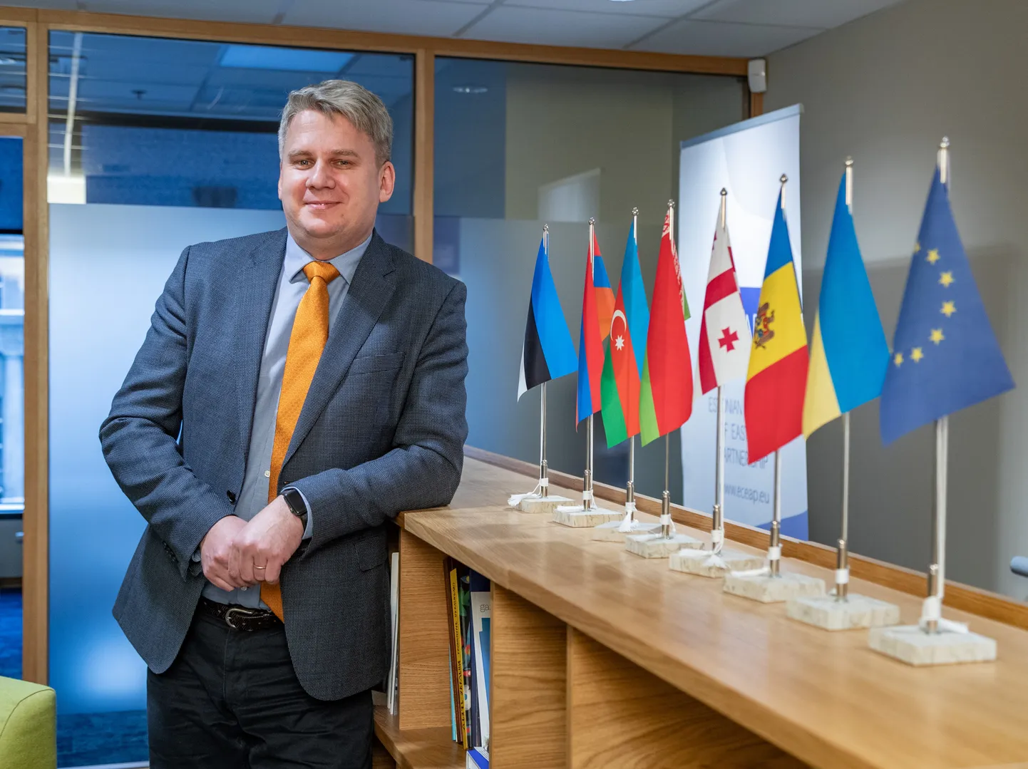 Eesti Idapartnerluse Keskust juhib staažikas diplomaat Jaan Reinhold.