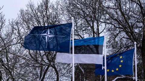 Igaunija pie robežas ar Krieviju ierīkojusi pirmās stacionārās dronu novērošanas sistēmas