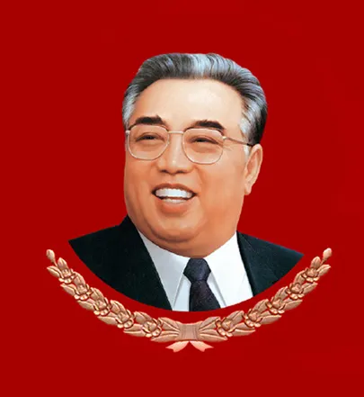 Korea vangilaagri esimene juht Kim l Sung, täna laip mausoleumis