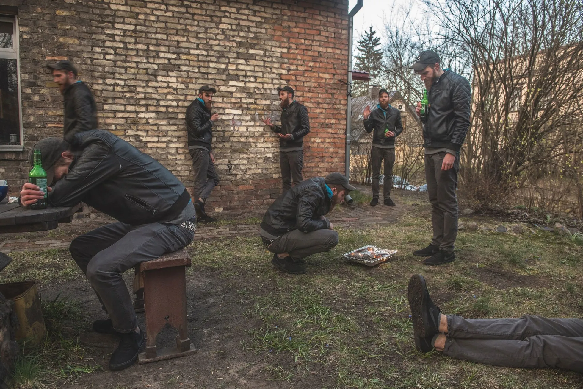 "Ar džekiem uzcepām gaļu! Paldies, ka atnācāt!"