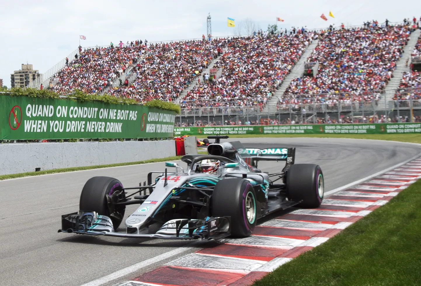 Lewis Hamilton tunamullusel Kanada GPl.