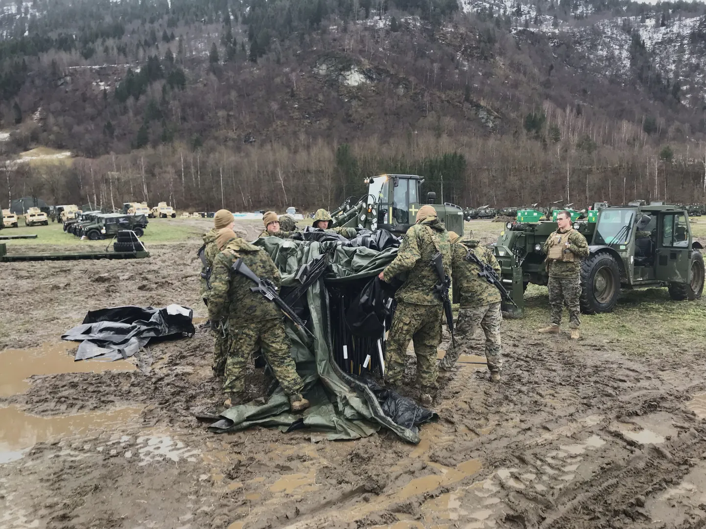 NATO sõjaväeõppus Trident Juncture Norras. Venemaa segas arvatavasti just selle tõttu eelmisel nädalal GPS-signaali Põhja-Soomes.