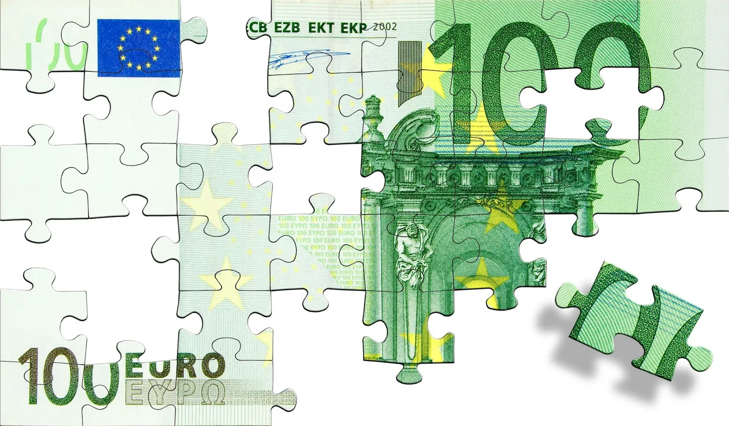 Euro rahatäht.