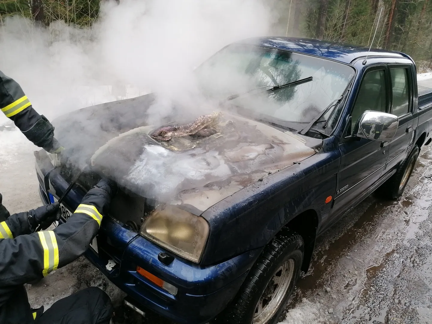 Tulekahju saadi kontrolli alla.
