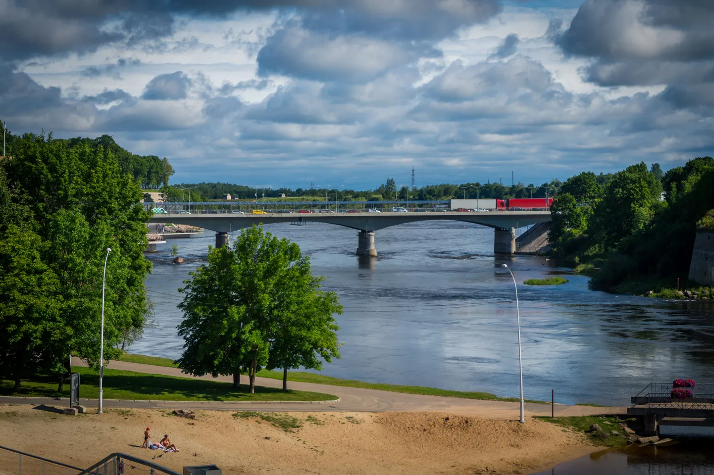 Eesti-Vene piir, Narva.