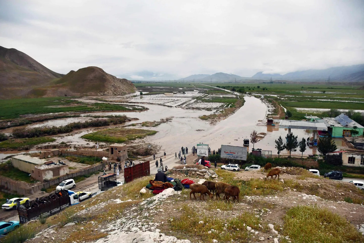 Plūdi Afganistānā.