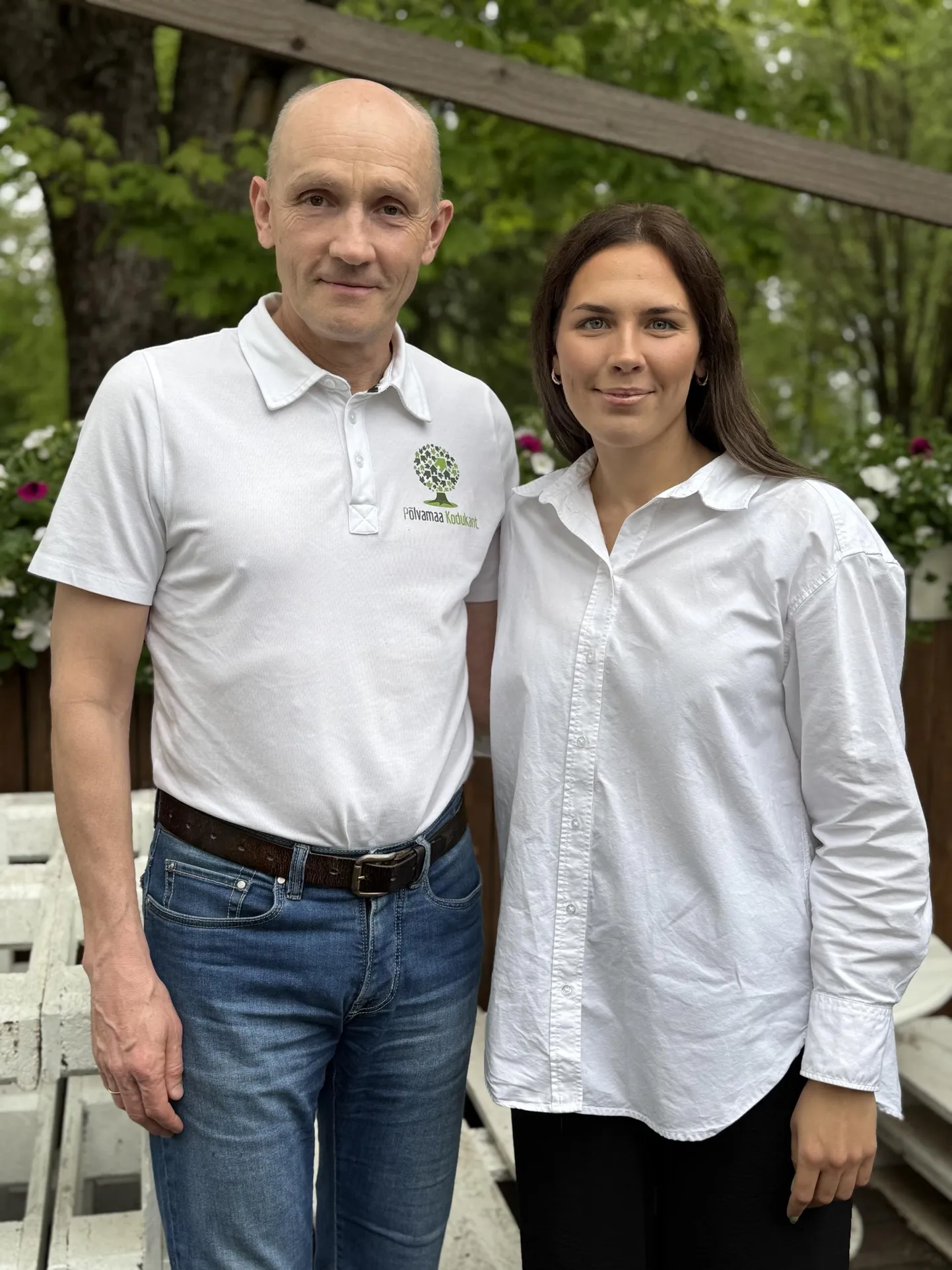 Maris Neeno ja Ahti Bleive.