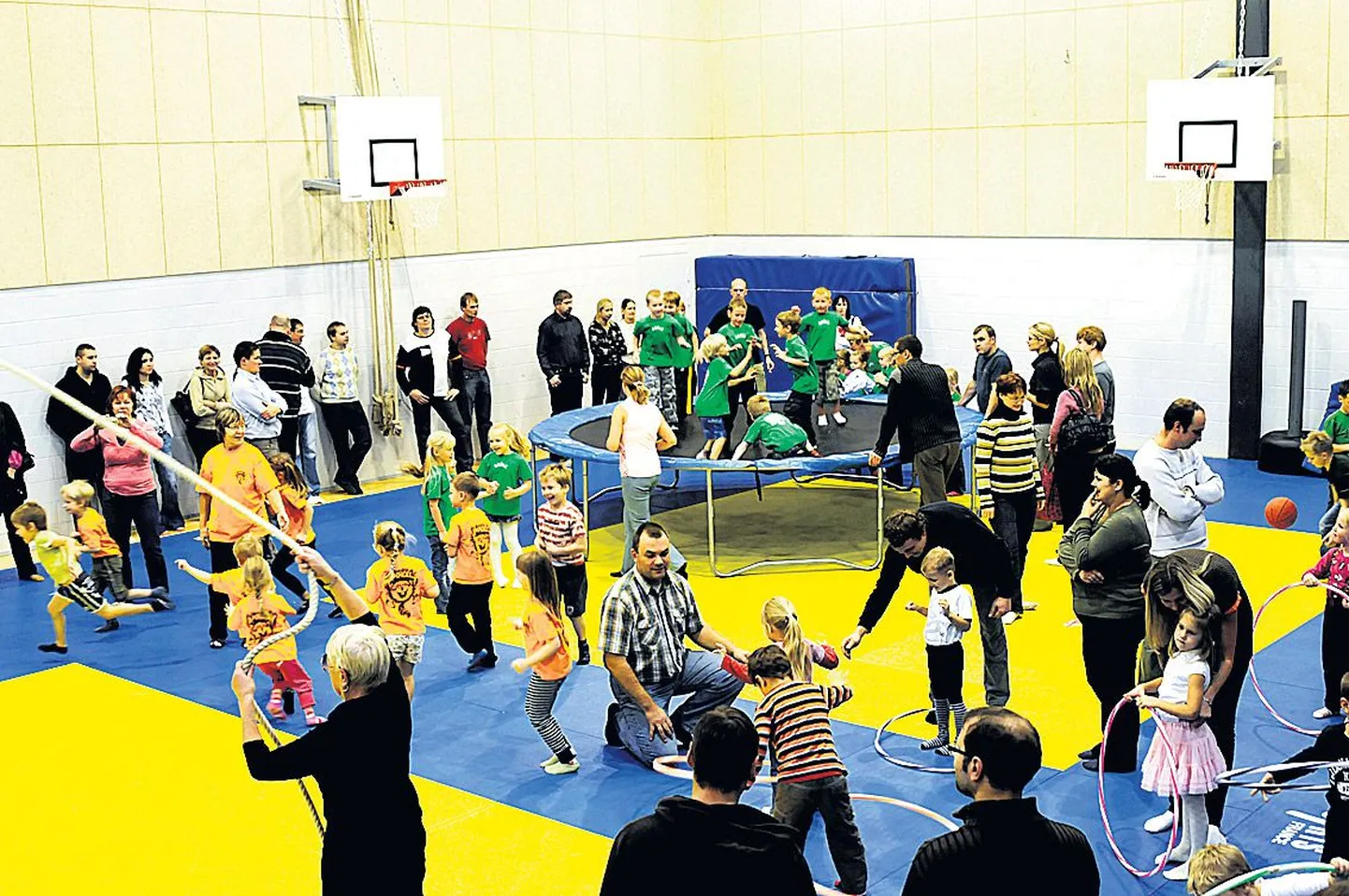 Isadepäev A. Le Coqi spordimajas.