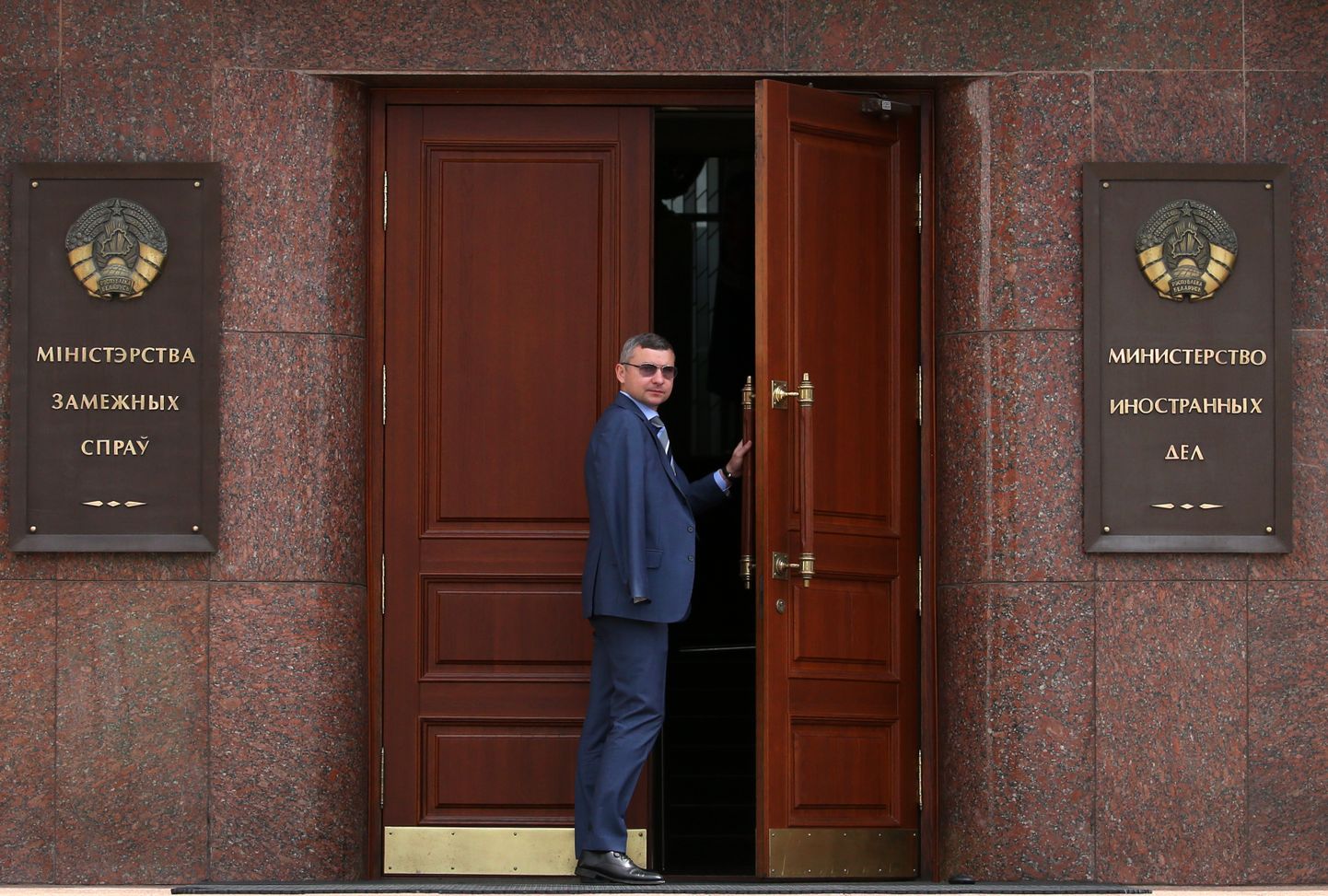 Valgevene välisministeeriumi pressiesindaja Anatoli Glaz.