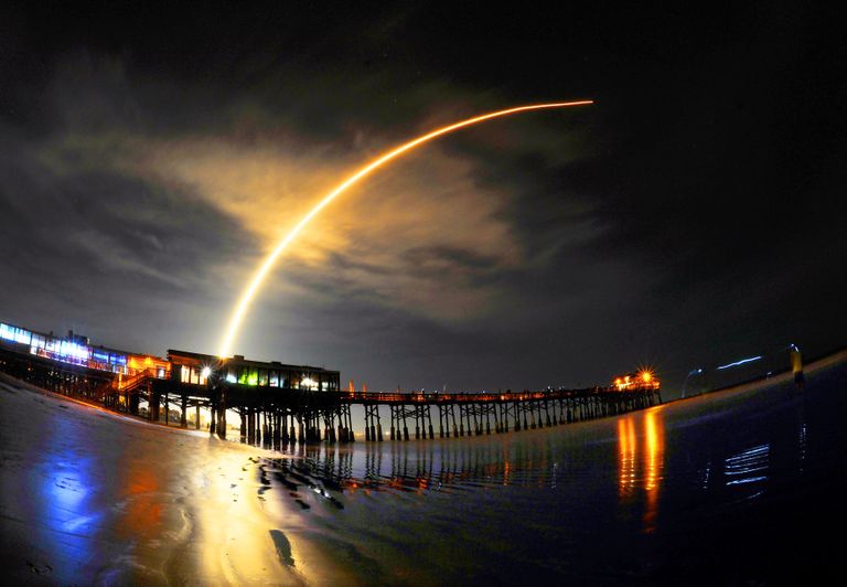 Falcon 9 start