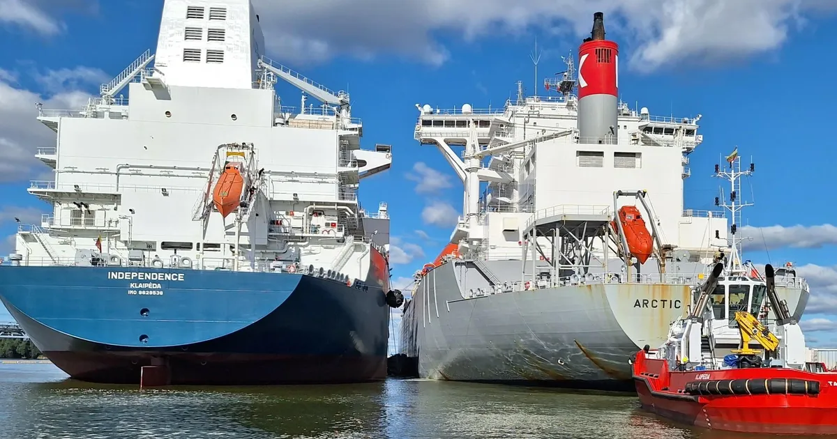 REPORTAAŽ ⟩ Leedu suurimat laeva kaitseb Kura sääre varjust merevägi