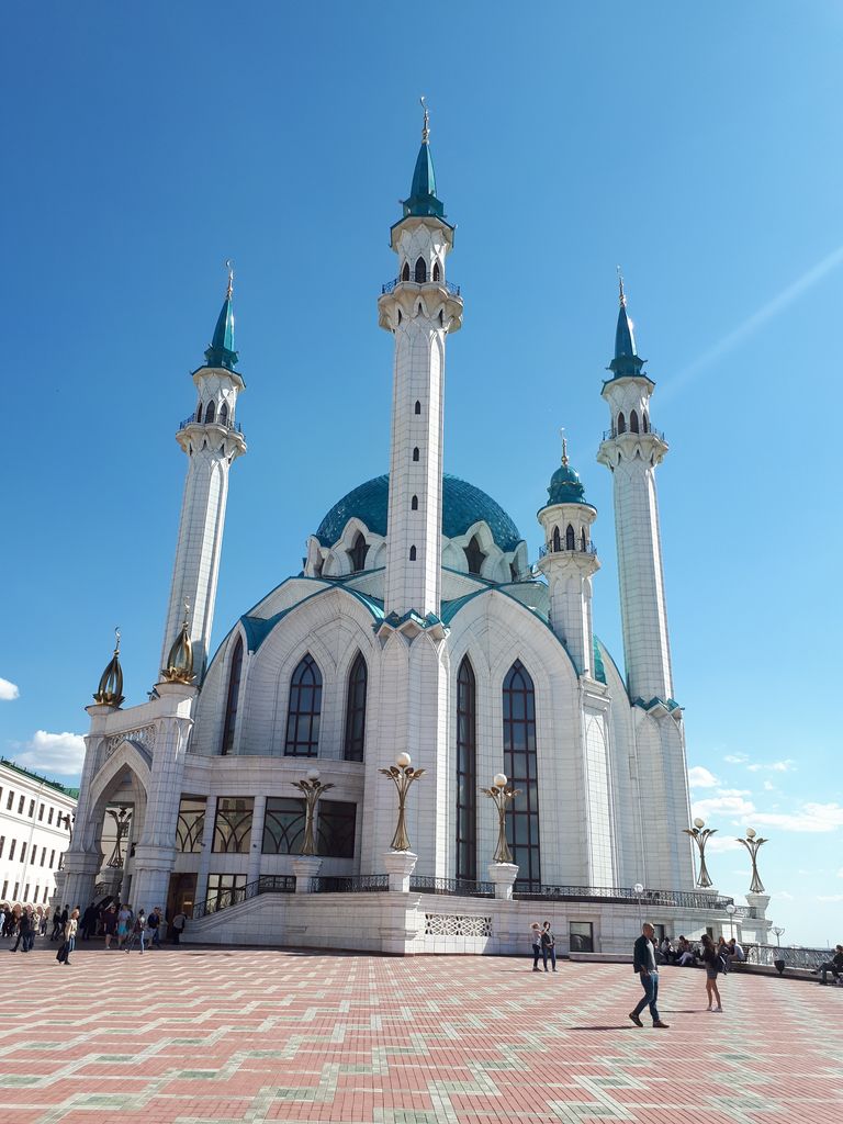 Kaasani tuntuim maamärk, Kremlis asuv Paastumaarja katedraal.