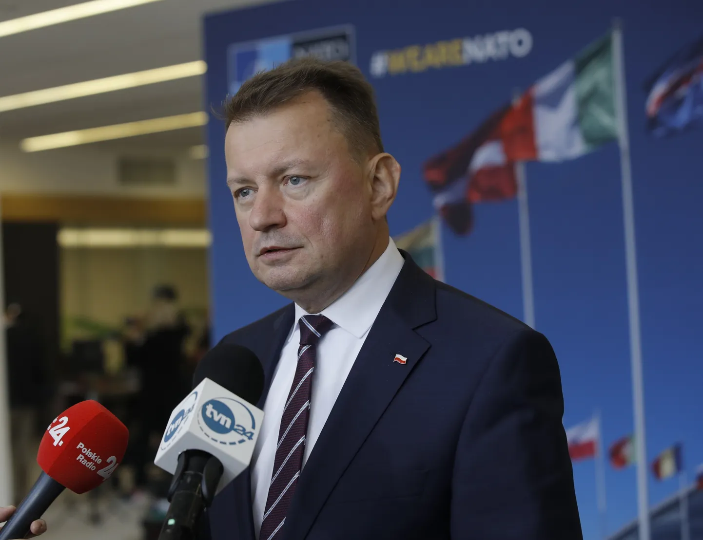 Polijas aizsardzības ministrs Mariušs Blaščaks