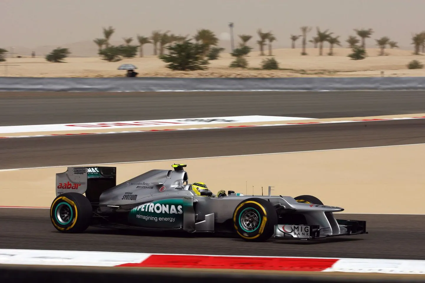 Nico Rosberg Mercedese roolis